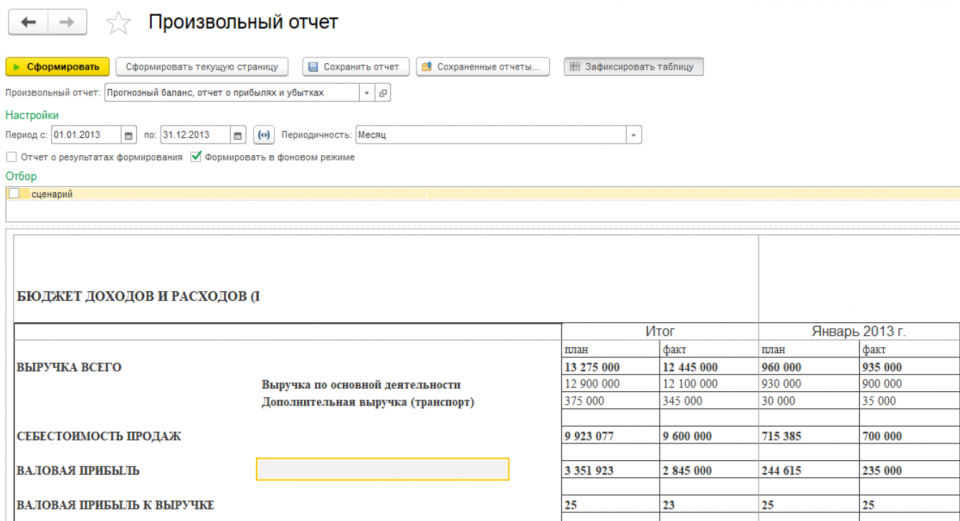 Как вести управленческий учет в excel примеры